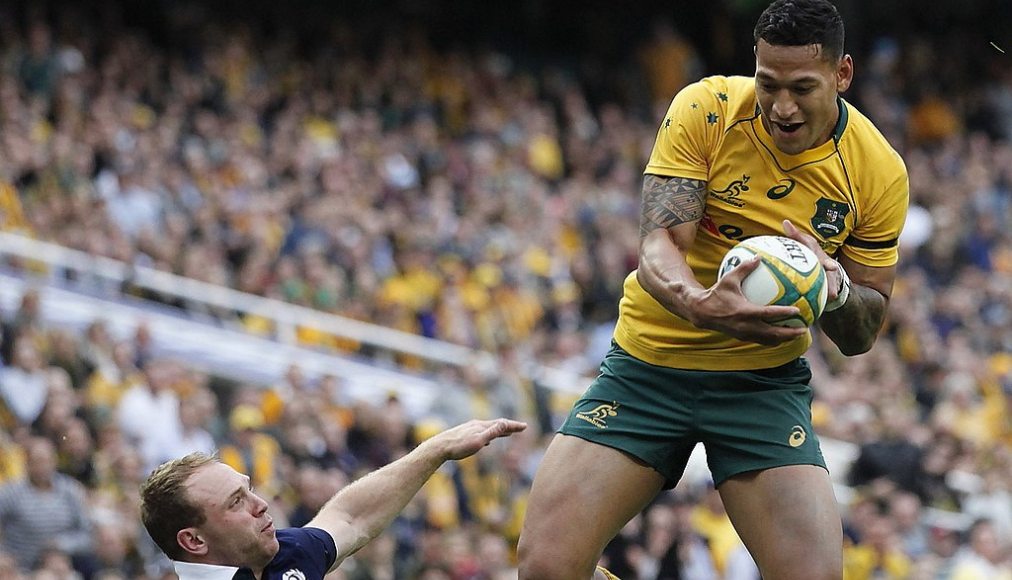 Israel Folau, joueur de rugby australien / © Wikimedia Commons - CC BY 2.0 (www.davidmolloyphotography.com)