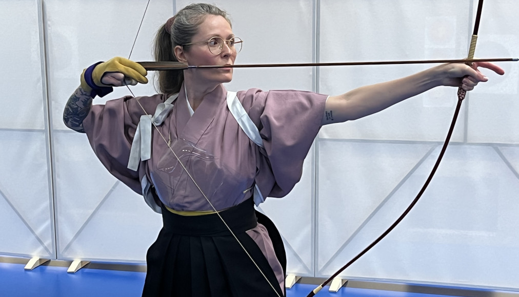 Le kyudo ou zen debout / ©Gabrielle Desarzens / RTSreligion