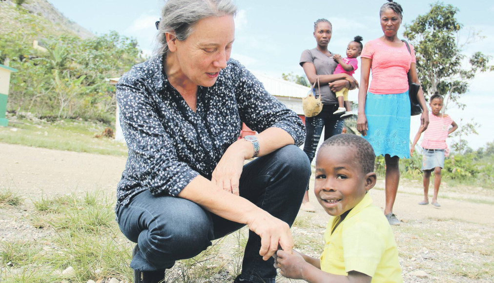 Marie-Jeanne Hautbois directrice pays en Haïti pour l’Entraide protestante suisse (EPER). / ©DR