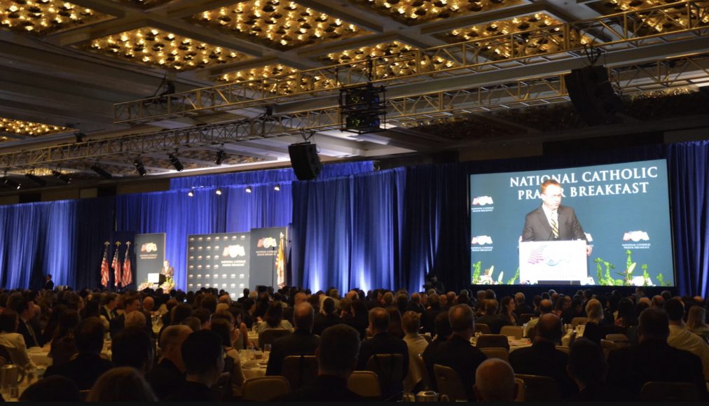 L&#039;annuel National catholic prayer breakfast / ©RNS/Jack Jenkins