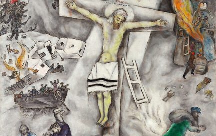 La Crucifixion blanche, Marc Chagall, 1938 / ©2018 Artists Rights Society (ARS), New York ADAGP, Paris/Domaine public