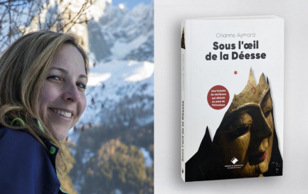 Orianne Aymard, auteure de &quot;Sous l&#039;oeil de la Déesse&quot; / ©DR / Editions du Mont-Blanc