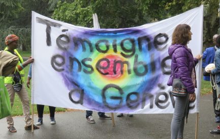 Le cortège au parce des Cropettes / LV