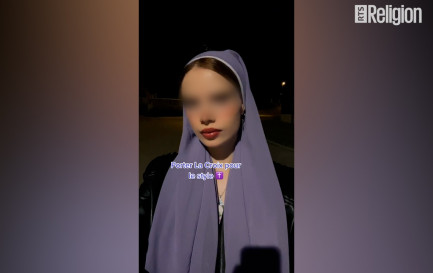 Le voile chrétien buzze sur TikTok / ©RTSreligion